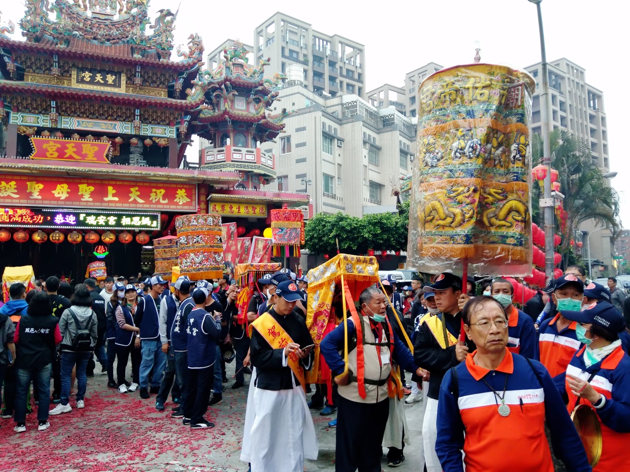 109年大甲媽百年南巡3月13日到3月14日